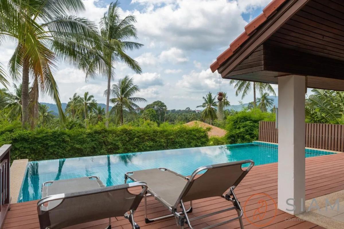 Sweet Heaven Villa 2Br Private Pool & Jungle View 苏梅岛 外观 照片