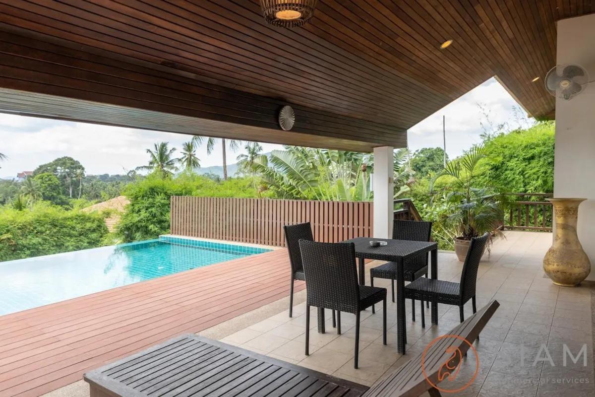 Sweet Heaven Villa 2Br Private Pool & Jungle View 苏梅岛 外观 照片