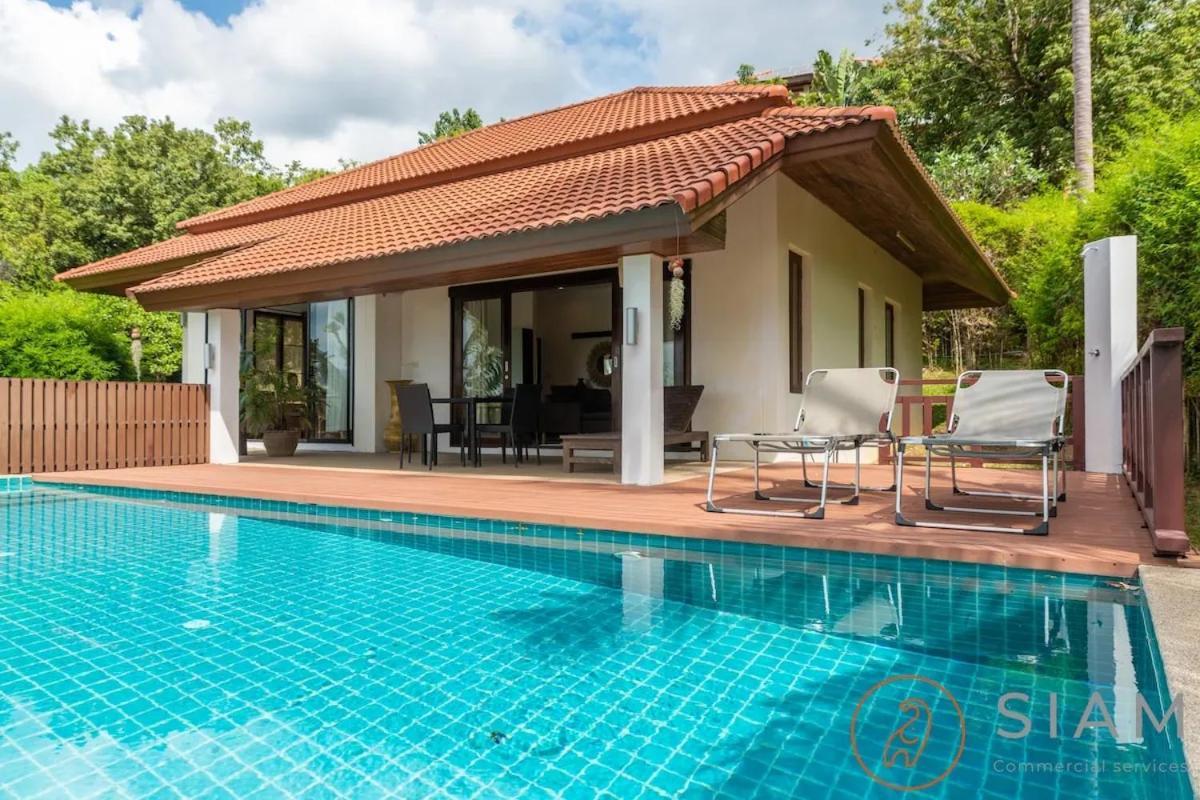 Sweet Heaven Villa 2Br Private Pool & Jungle View 苏梅岛 外观 照片