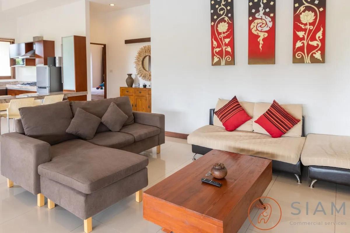 Sweet Heaven Villa 2Br Private Pool & Jungle View 苏梅岛 外观 照片